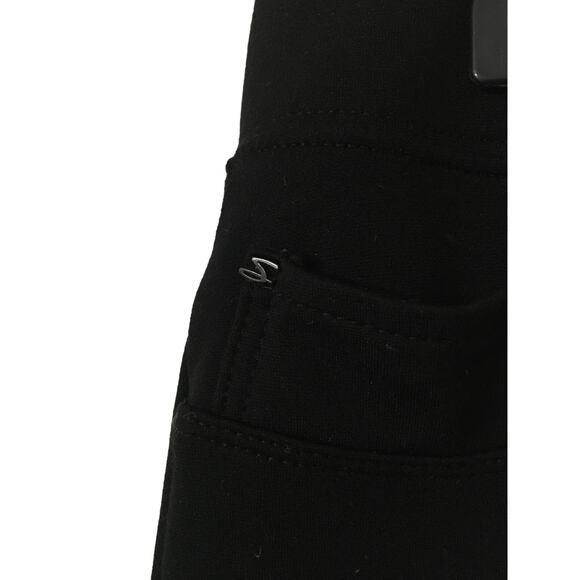 Seven7 Size L Black Pull On Leggings With Slip Pockets In The Back - Picture 3 of 4